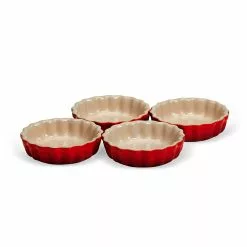 Le Creuset - Tarteförmchen 11cm - 4er Set