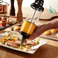 De Buyer - Le Tube - Ersatzbehälter 0,75 L -ISOLIERPLATTEN 13044 Ersatzbehaelter Kuechenspritze 5