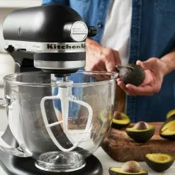 KitchenAid KAD Küchenmaschine Matte Black + Glasschüssel | 17340 -ISOLIERPLATTEN 17340 Kuechenmaschine 4