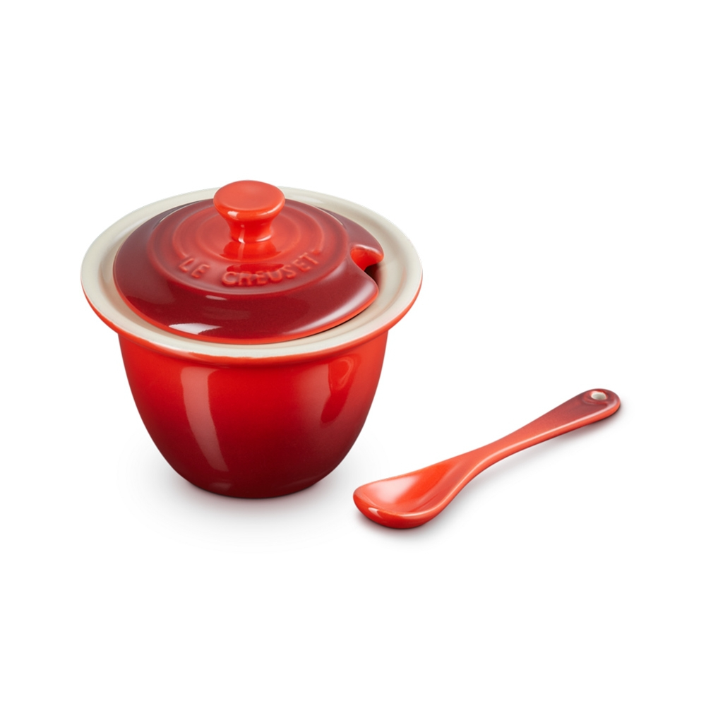Le Creuset - Mini Serviertopf Mit Löffel 2 Le Creuset - Mini Serviertopf Mit Löffel – Bild 2