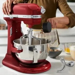 KitchenAid - Artisan Küchenmaschine 6,9 L - Empire Rot -ISOLIERPLATTEN 17994 Kuechenmaschine Artisan 69L HP 4