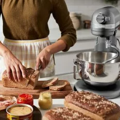 KitchenAid - Artisan Küchenmaschine 6,9 L - Medallion Silber -ISOLIERPLATTEN 18001 Kuechenmaschine Artisan 69L HP 3