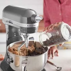 KitchenAid - Artisan Küchenmaschine 6,9 L - Medallion Silber -ISOLIERPLATTEN 18001 Kuechenmaschine Artisan 69L HP 4