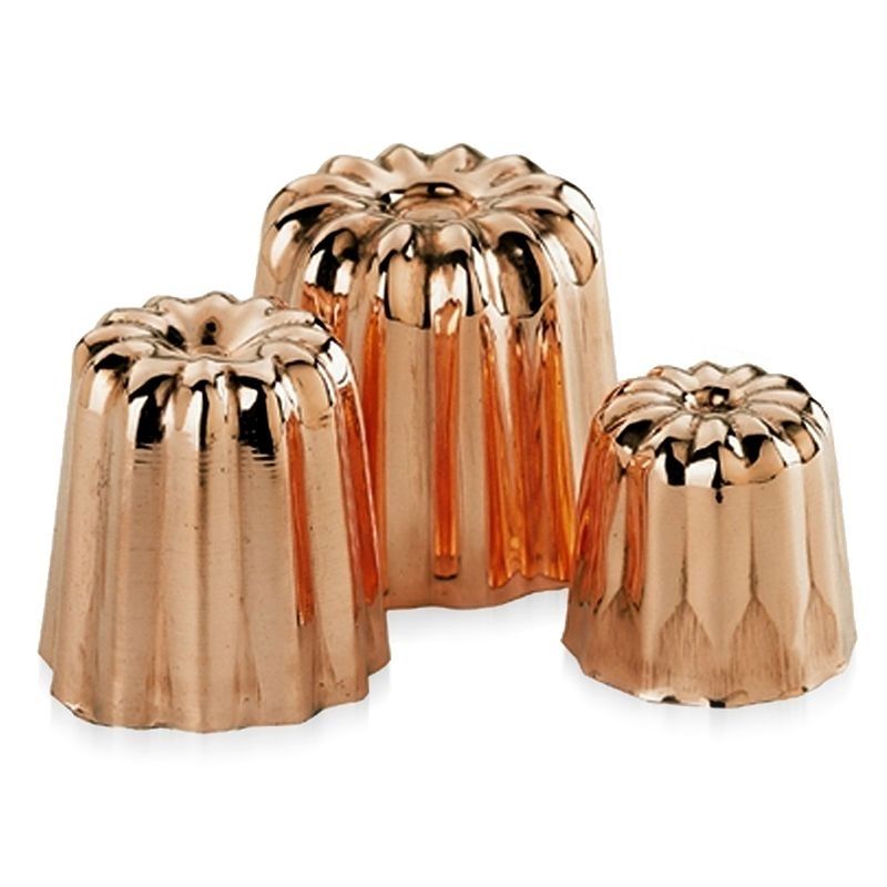 De Buyer - Kupfer Kuchenform Canelés 1 De Buyer - Kupfer Kuchenform Canelés