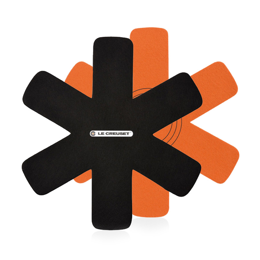 Le Creuset - Pfannenschutz 3 Stück 2 Le Creuset - Pfannenschutz 3 Stück – Bild 2