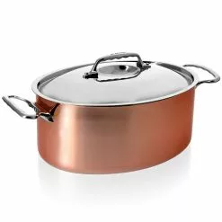 De Buyer - Ovale Bratentopf 30 Cm - Inocuivre