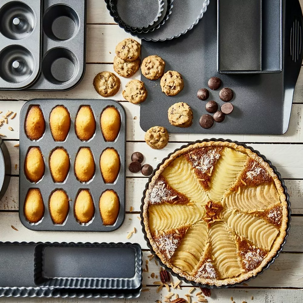 De Buyer - Antihaft-Backblech - Schräge Kanten - H 1 Cm 2 De Buyer - Antihaft-Backblech - Schräge Kanten - H 1 Cm – Bild 2