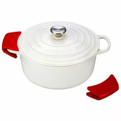 Le Creuset - Silikon-Griffschutz - 2er-Set -ISOLIERPLATTEN 25184 Griffschutz Silikon 3