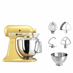 KitchenAid - Artisan Küchenmaschine 5KSM175PS - Pastellgelb -ISOLIERPLATTEN 2893 Kuechenmaschine 4