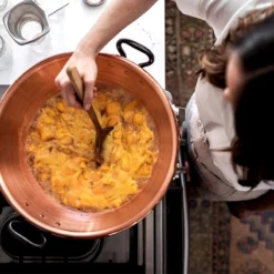 De Buyer - Kupfer Marmeladentopf 12 L - Konisch -ISOLIERPLATTEN 31616 Marmeladentopf 4