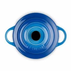 Le Creuset - 4er Set Mini-Cocotte - Marseille -ISOLIERPLATTEN 32302 Mini Cocotte Geschenkset 3