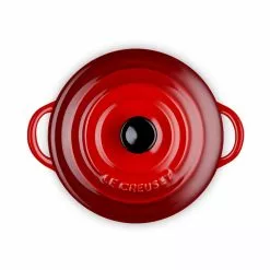 Le Creuset - 4er Set Mini-Cocotte - Kirschrot 9 Le Creuset - 4er Set Mini-Cocotte - Kirschrot -ISOLIERPLATTEN 32309 Mini Cocotte Geschenkset 3