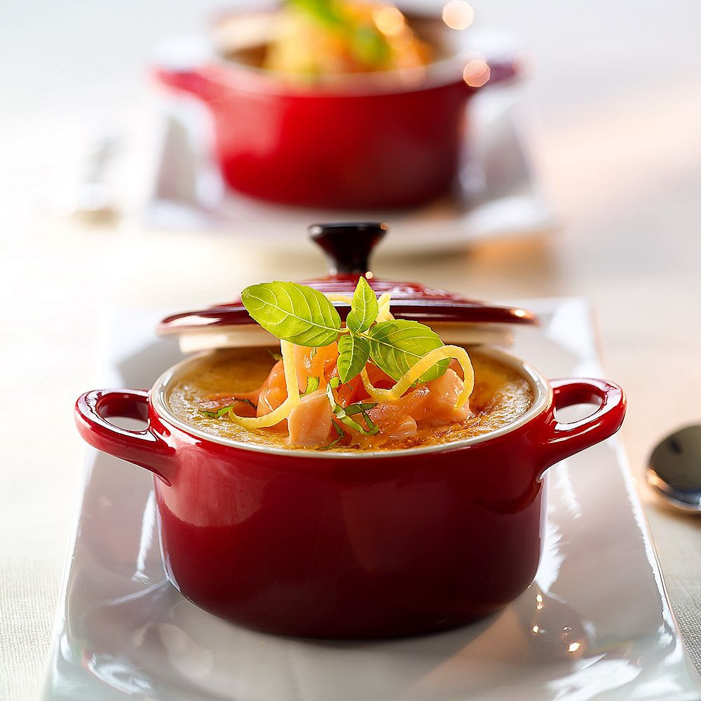 Le Creuset - 4er Set Mini-Cocotte - Kirschrot 6 Le Creuset - 4er Set Mini-Cocotte - Kirschrot – Bild 6