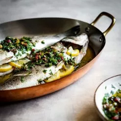 De Buyer - Ovale Pfanne Mit 2 Messinggriffen 5 De Buyer - Ovale Pfanne Mit 2 Messinggriffen -ISOLIERPLATTEN 38928 Ovale Pfanne Inocuivre VIP 3