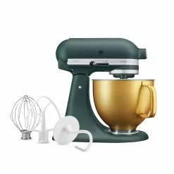 KitchenAid KAD 4.8L Artisan Küchenmaschine Limited Christmas, Pebble Palm With Gold Bowl | 40649 -ISOLIERPLATTEN 40649 Kuechenmaschine Limited Christmas 4
