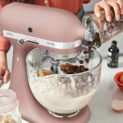 KitchenAid - Artisan Küchenmaschine 5KSM185PS - Feather Pink 8 KitchenAid - Artisan Küchenmaschine 5KSM185PS - Feather Pink -ISOLIERPLATTEN 44814 Kuechenmaschine 4