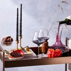 Le Creuset - Kürbisteller Aus Steinzeug - Meringue -ISOLIERPLATTEN 45884 Kleiner Kuerbisteller 8