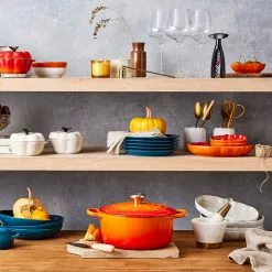 Le Creuset - Kürbisteller Aus Steinzeug - Meringue -ISOLIERPLATTEN 45885 Mittlerer Kuerbisteller 5