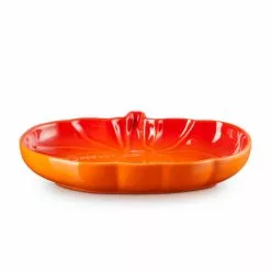 Le Creuset - Kürbisteller Aus Steinzeug - Ofenrot -ISOLIERPLATTEN 45886 Mittlerer Kuerbisteller 3