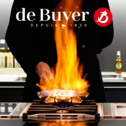 De Buyer - Kupfer WOK 32 Cm - Inocuivre -ISOLIERPLATTEN 46149 Kupfer WOK Inocuivre 4