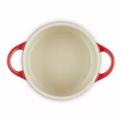 Le Creuset - Mini Cocotte Mit Goldenem Herzknauf -ISOLIERPLATTEN 47106 Mini Cocotte 3
