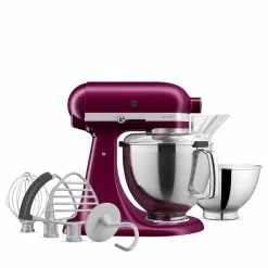 KitchenAid - Artisan Küchenmaschine 5KSM195PS - Beetroot -ISOLIERPLATTEN 47600 Kuechenmaschine 4