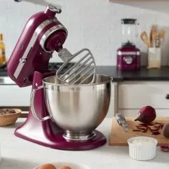 KitchenAid - Artisan Küchenmaschine 5KSM195PS - Beetroot -ISOLIERPLATTEN 47600 Kuechenmaschine 6