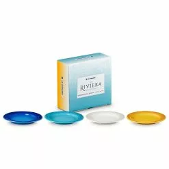 Le Creuset - 4er Set Vorspeisen Teller - Rivera Collection