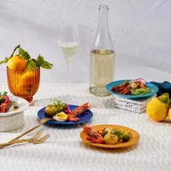 Le Creuset - 4er Set Vorspeisen Teller - Rivera Collection 9 Le Creuset - 4er Set Vorspeisen Teller - Rivera Collection -ISOLIERPLATTEN 47974 Teller 4er Set Rivera 3