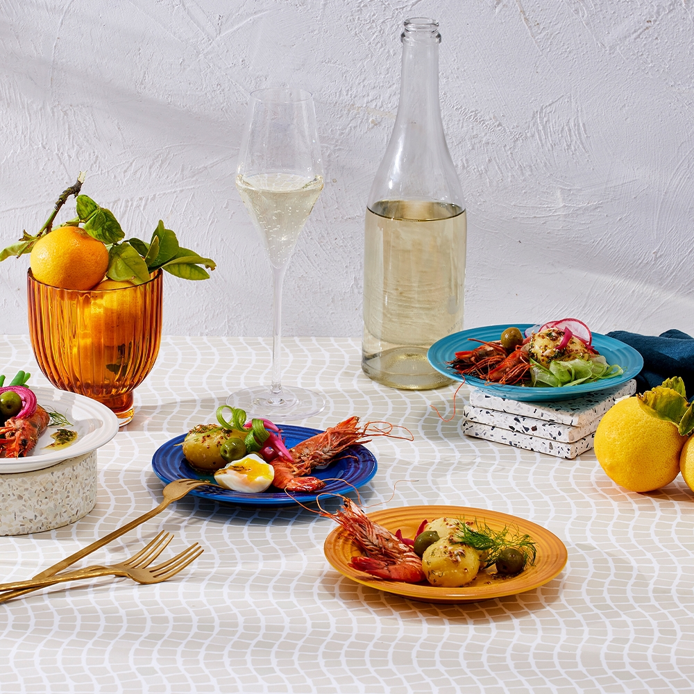 Le Creuset - 4er Set Vorspeisen Teller - Rivera Collection 3 Le Creuset - 4er Set Vorspeisen Teller - Rivera Collection – Bild 3