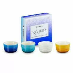 Le Creuset - 4er Set Mini-Förmchen - Rivera Collection