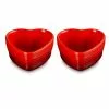 Le Creuset - Herz Förmchen 2er-Set - 11 Cm