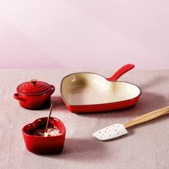 Le Creuset - Herz Förmchen 2er-Set - 11 Cm -ISOLIERPLATTEN 50028 Herzfoermchen 2er Set 6