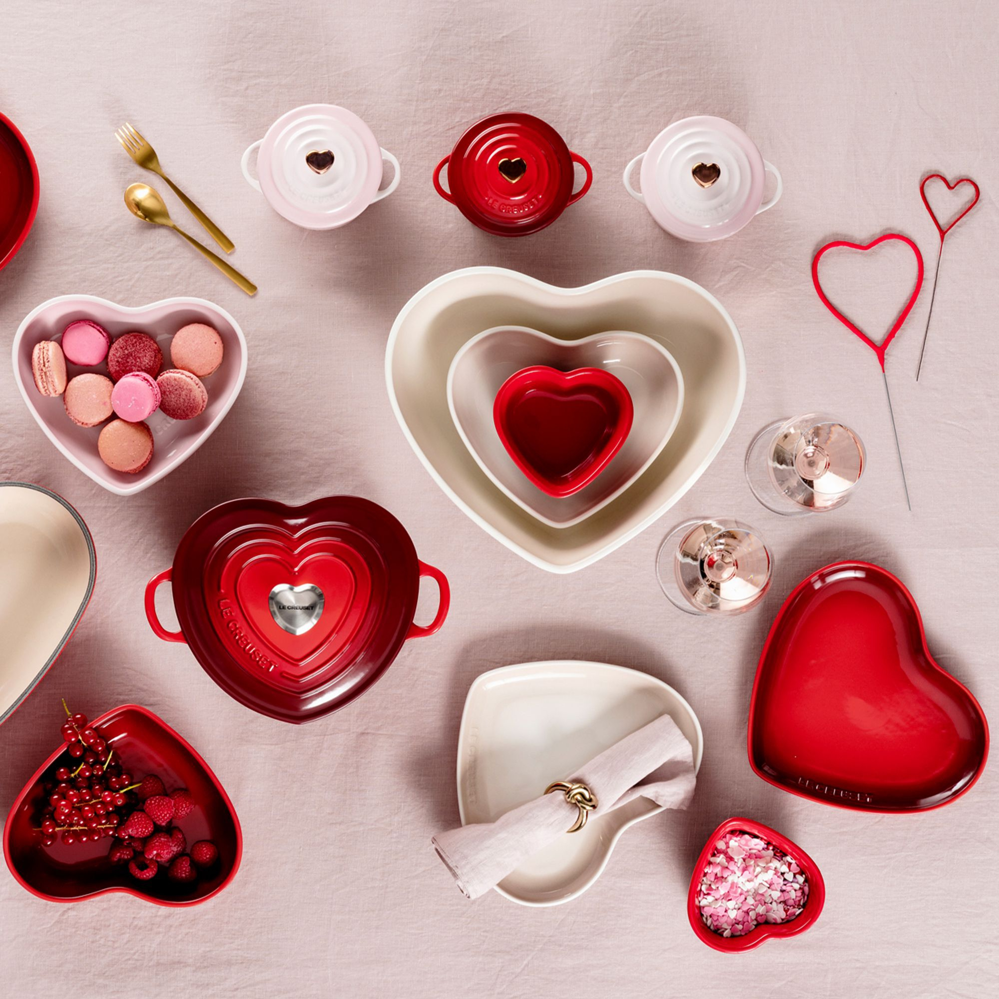 Le Creuset - Servierschüssel In Herzform 30 Cm 5 Le Creuset - Servierschüssel In Herzform 30 Cm – Bild 5