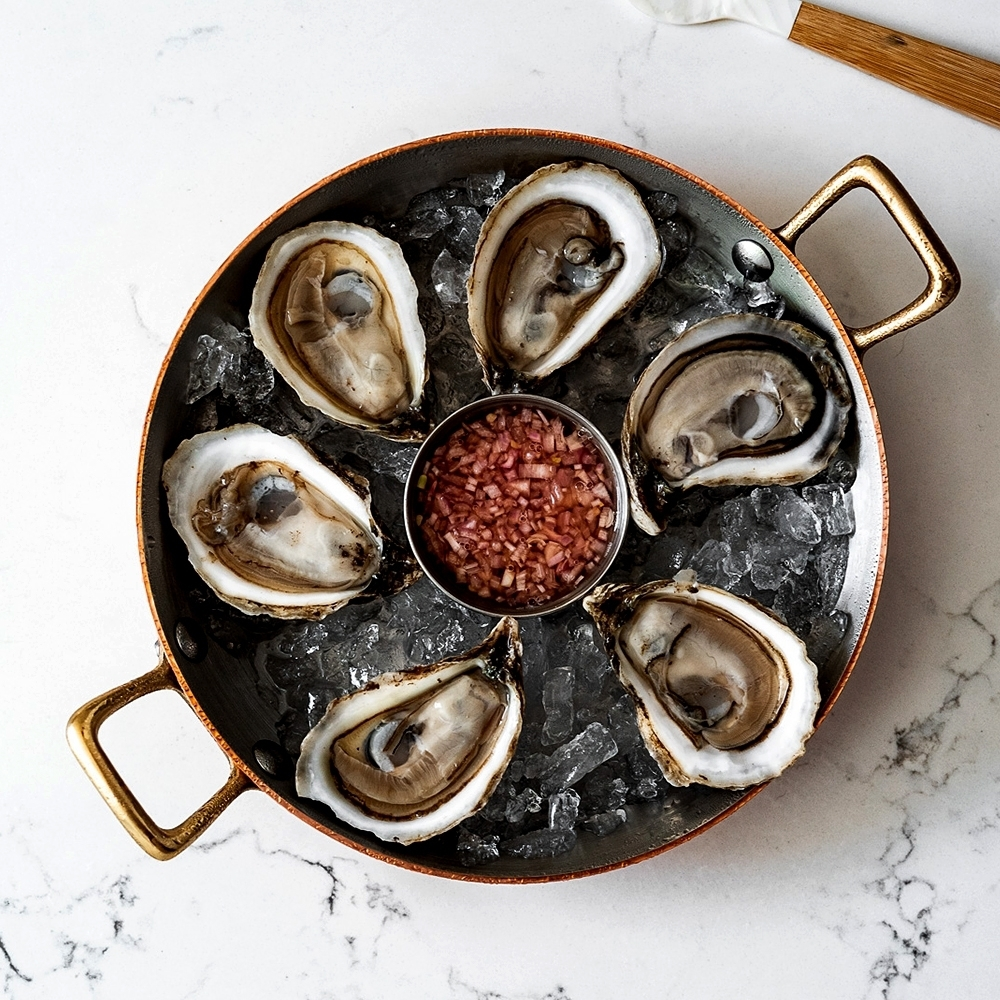 De Buyer - Runde Servierpfanne Mit 2 Messinggriffen 2 De Buyer - Runde Servierpfanne Mit 2 Messinggriffen – Bild 2