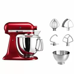 KitchenAid - Artisan Küchenmaschine 5KSM175PS - Liebesapfel Rot -ISOLIERPLATTEN 8084 Kuechenmaschine 3