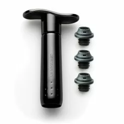 Le Creuset Screwpull - Weinpumpe WA-137 - Verlängert Den Weingenuss Eines Göffneten (Rot-)Weins. In Hochwertiger Geschenkbox.