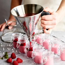 De Buyer - Automatischer Mini-Fondanttrichter Aus Edelstahl -ISOLIERPLATTEN 9117 Fondanttrichter 3